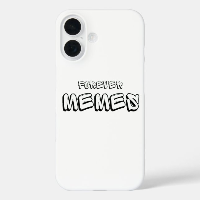 Funda iPhone 16 Forever Memes 🌐 Funny Meme (Reverso )