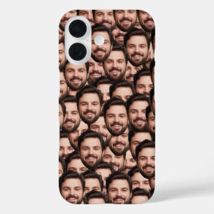 Funda iPhone 16 Foto de Cara Divertida Personalizada Única