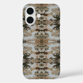 Funda iPhone 16 Foto de cerca de la corteza del árbol de eucalipto
