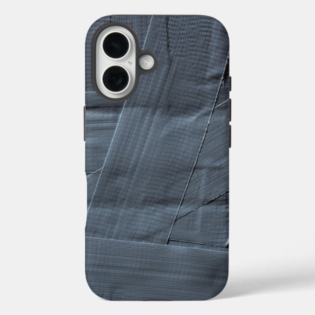 Funda iPhone 16 Foto de cinta adhesiva (Reverso )