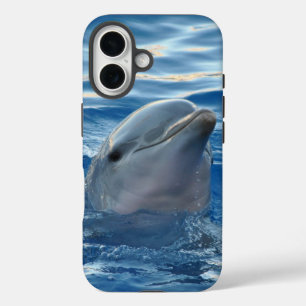 Funda iPhone 16 Foto de delfín en el agua