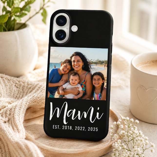 Funda iPhone 16 Foto de guión establecida Mami Negra (Subido por el creador)