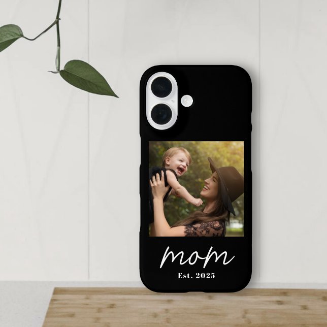 Funda iPhone 16 Foto de guión establecido de mamá negra (Subido por el creador)