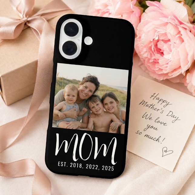 Funda iPhone 16 Foto de guión establecido de mamá negra (Subido por el creador)