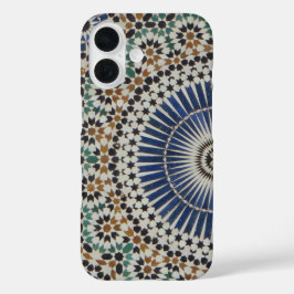 Funda iPhone 16 Foto de hermosa mosaico marroquí