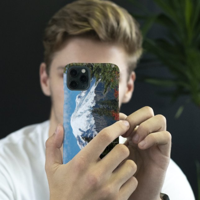 Funda iPhone 16 Foto de Mount Rainier cubierta de nieve (In Situ)