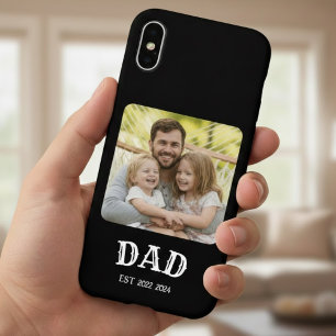 Funda iPhone 16 Foto de papá establecida