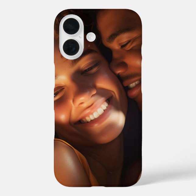Funda iPhone 16 Foto personalizada (Reverso )