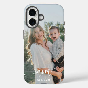 Funda iPhone 16 Foto personalizada y texto personalizado