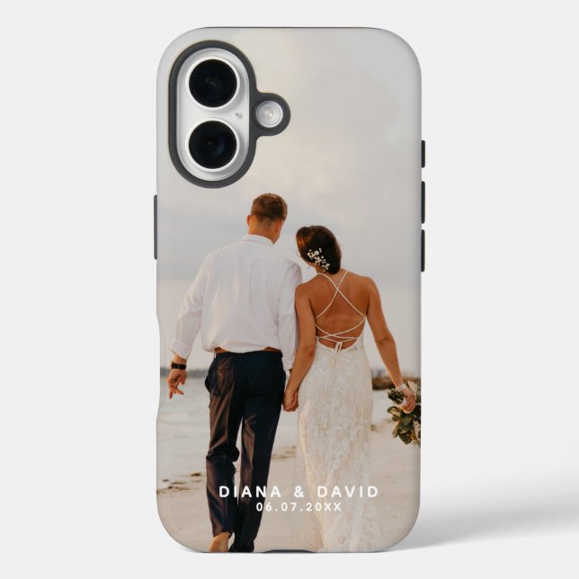 Funda iPhone 16 Foto Personalizado personalizada (Reverso )