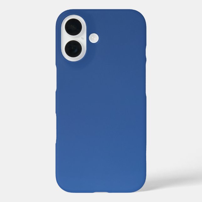 Funda iPhone 16 Fotografía básica del cielo azul (Reverso )
