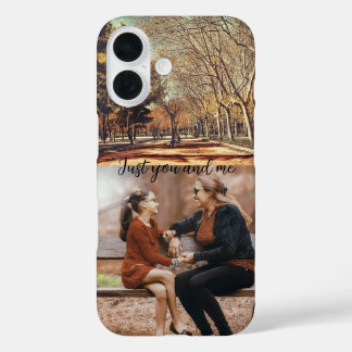Funda iPhone 16 Fotografía moderna de estilo rústico Personalizada