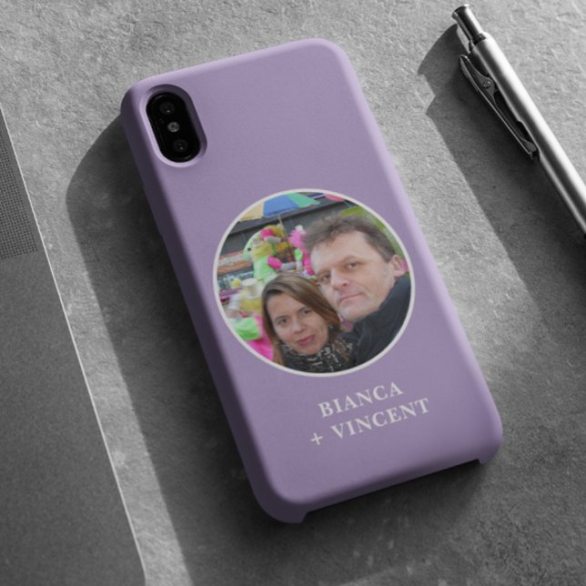 Funda iPhone 16 Fotografía púrpura (Subido por el creador)