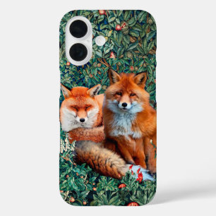 FUNDA iPhone 16 FOXAS ROJAS ENTRE LA VERGÜENZA, LA BOLSA Y LAS FLO