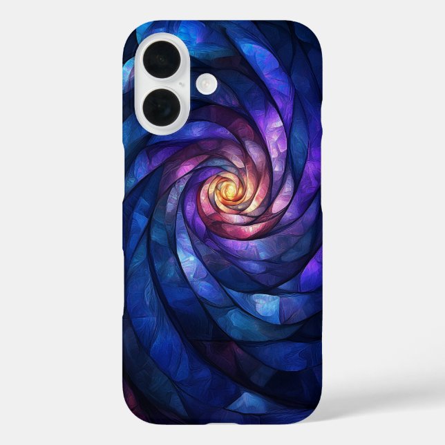 Funda iPhone 16 Fractal Bloom (Reverso )