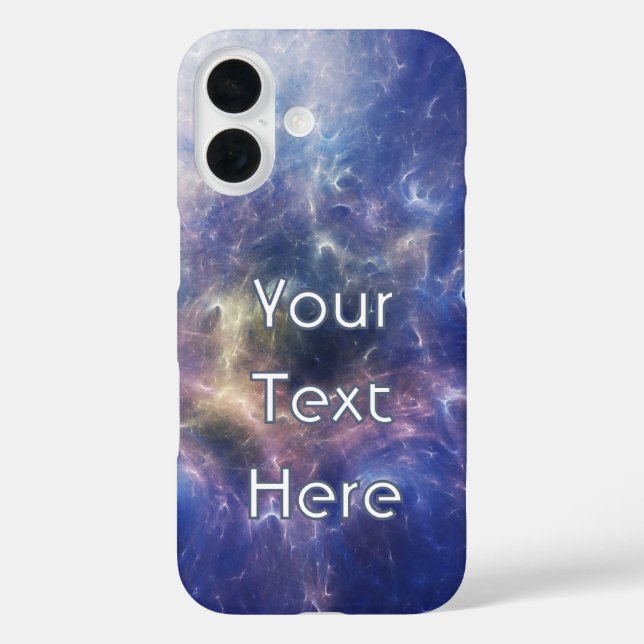Funda iPhone 16 Fractal Nebula (Reverso )