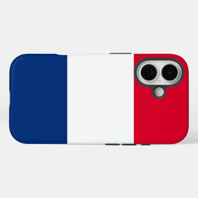 Funda iPhone 16 Francia (Reverso (Horizontal))
