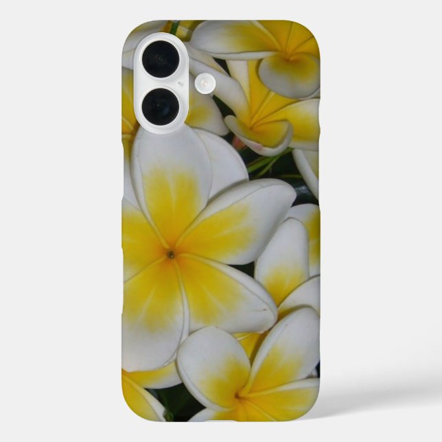 Funda iPhone 16 frangipani bouquet (Reverso )
