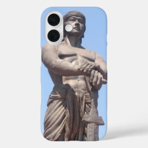 Funda iPhone 16 frente de estatua de lapu