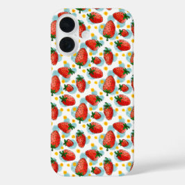 Funda iPhone 16 Fresas y dias