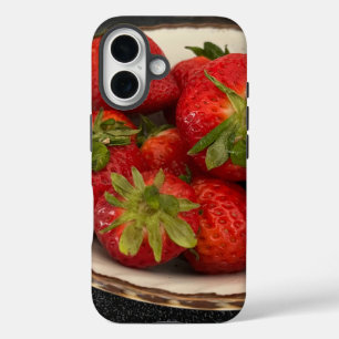 Funda iPhone 16 Frescas frescas frescas de jugo rojo