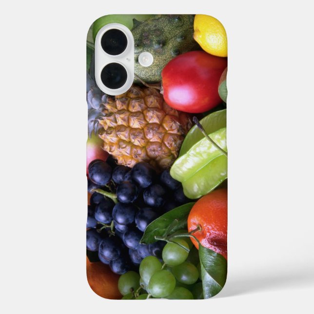 Funda iPhone 16 Frutos lúcidos (Reverso )