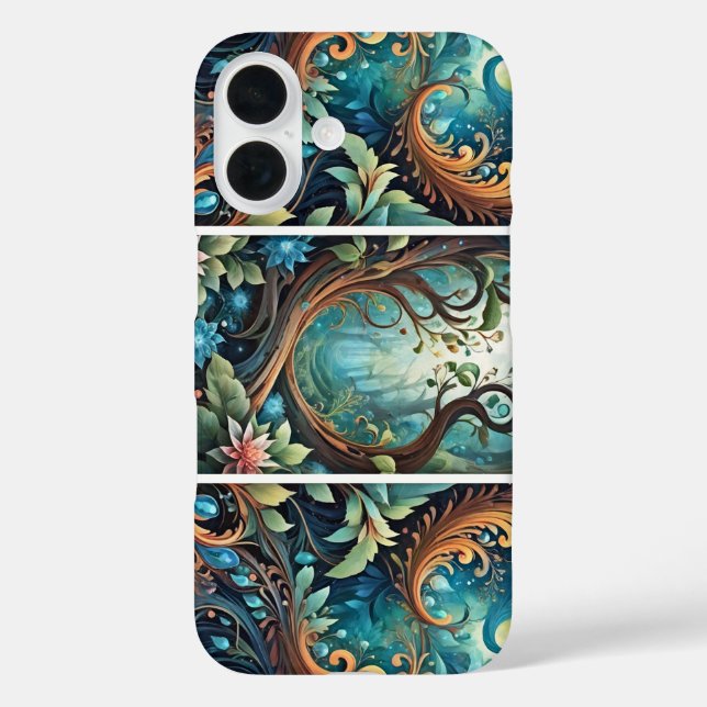 Funda iPhone 16 Fuertes raíces (Reverso )