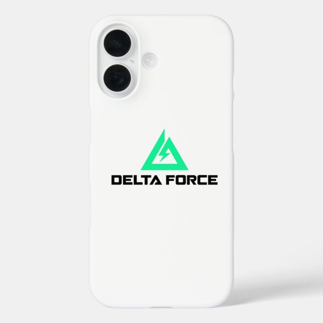 Funda iPhone 16 Fuerza delta (Reverso )