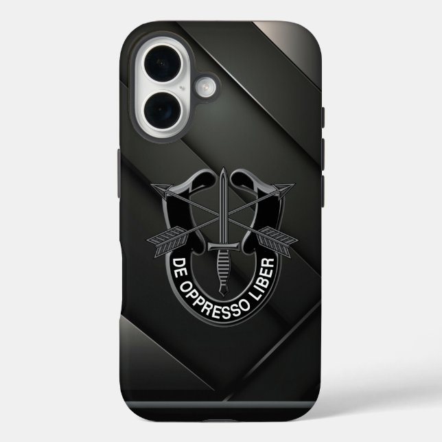 Funda iPhone 16 Fuerzas de Seguridad Especiales (Reverso )