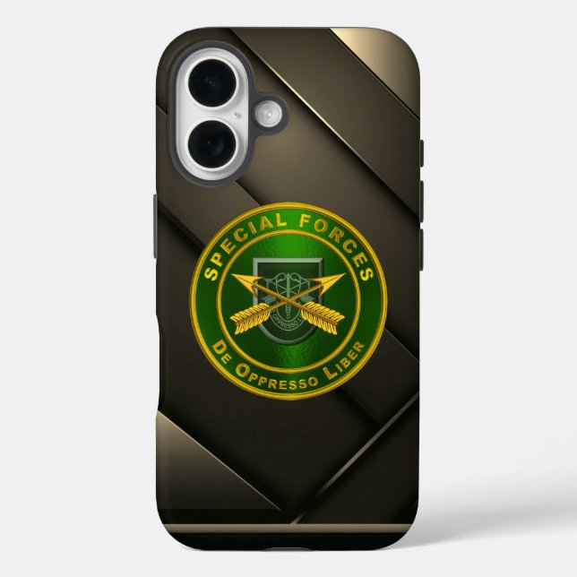 Funda iPhone 16 Fuerzas Especiales SF (Reverso )