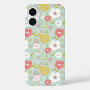 Funda iPhone 16 Fun Floral Fantasía