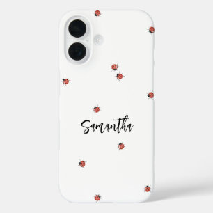 Funda iPhone 16 Fun Ladybug