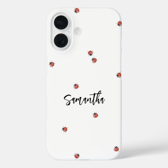 Funda iPhone 16 Fun Ladybug (Reverso )