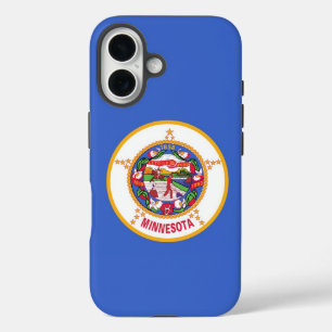 Funda iPhone 16 Funda-mate Apple iPhone 16 con bandera de Minnesot
