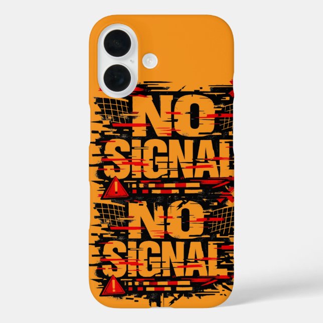 Funda iPhone 16 Funny Warning Phone Case – “Does Not Signal As If  (Reverso )