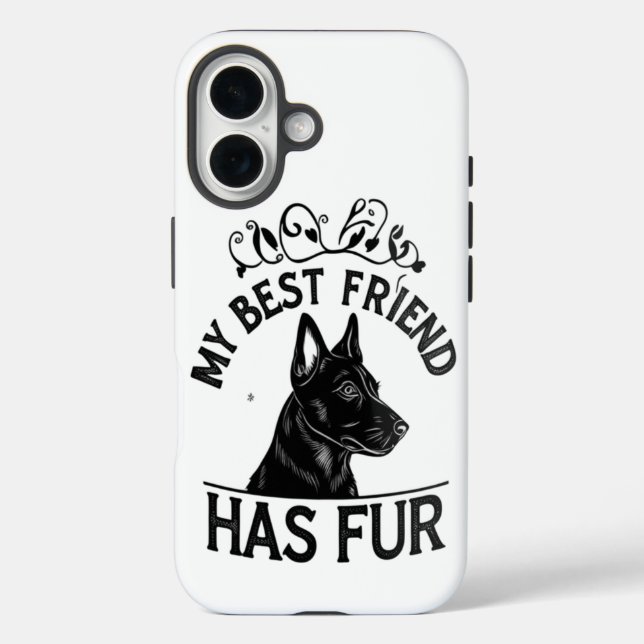 Funda iPhone 16 Furry Best Friend (Reverso )