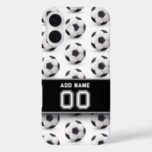 Funda iPhone 16 Fútbol clásico Regalos deportivos de Guay para e