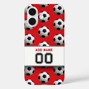 Funda iPhone 16 Fútbol clásico Regalos deportivos de Guay para e