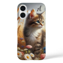Gato de acuarela de gatito lindo para iPhone