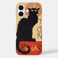 Gato negro chic Art Nouveau de Steinlen impresión