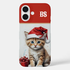 Funda iPhone 16 Gatos festivos con disfraces de Navidades - Vibes