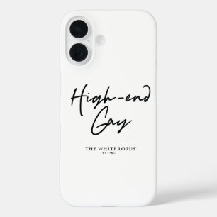 Funda iPhone 16 Gay de gama alta - El Lotus blanco