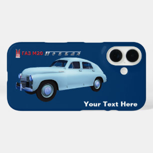Funda iPhone 16 GAZ ruso M20 Sedan