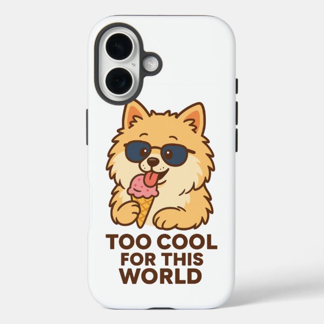 Funda iPhone 16 Gelato Time – Doggy Edition (Reverso )