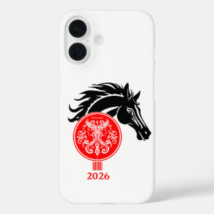 Funda iPhone 16 Gemini x año del caballo 2026