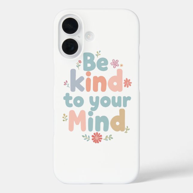 Funda iPhone 16 Gentle Self Care and Positive Reminder (Reverso )