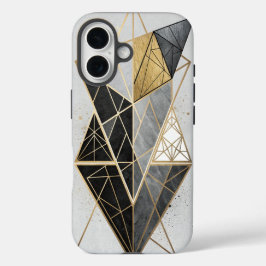 Funda iPhone 16 Geometría de medianoche