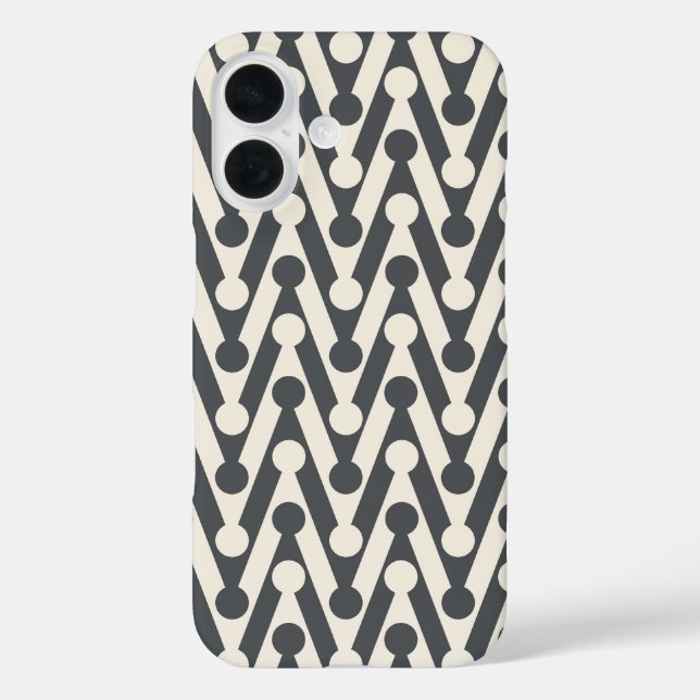 Funda iPhone 16 Geometrico Nº2 (Reverso )