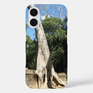 Funda iPhone 16 Gigante Banyan Tree ... Templo Ta Prohm, Camboya