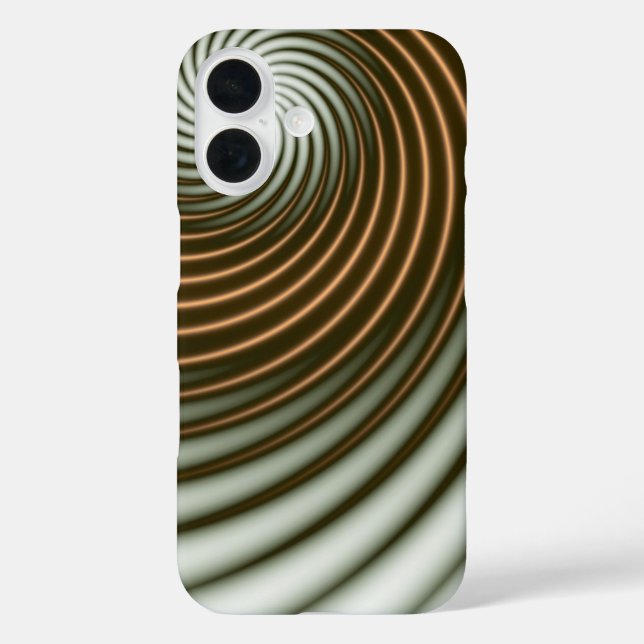 Funda iPhone 16 Giro de oro (Reverso )